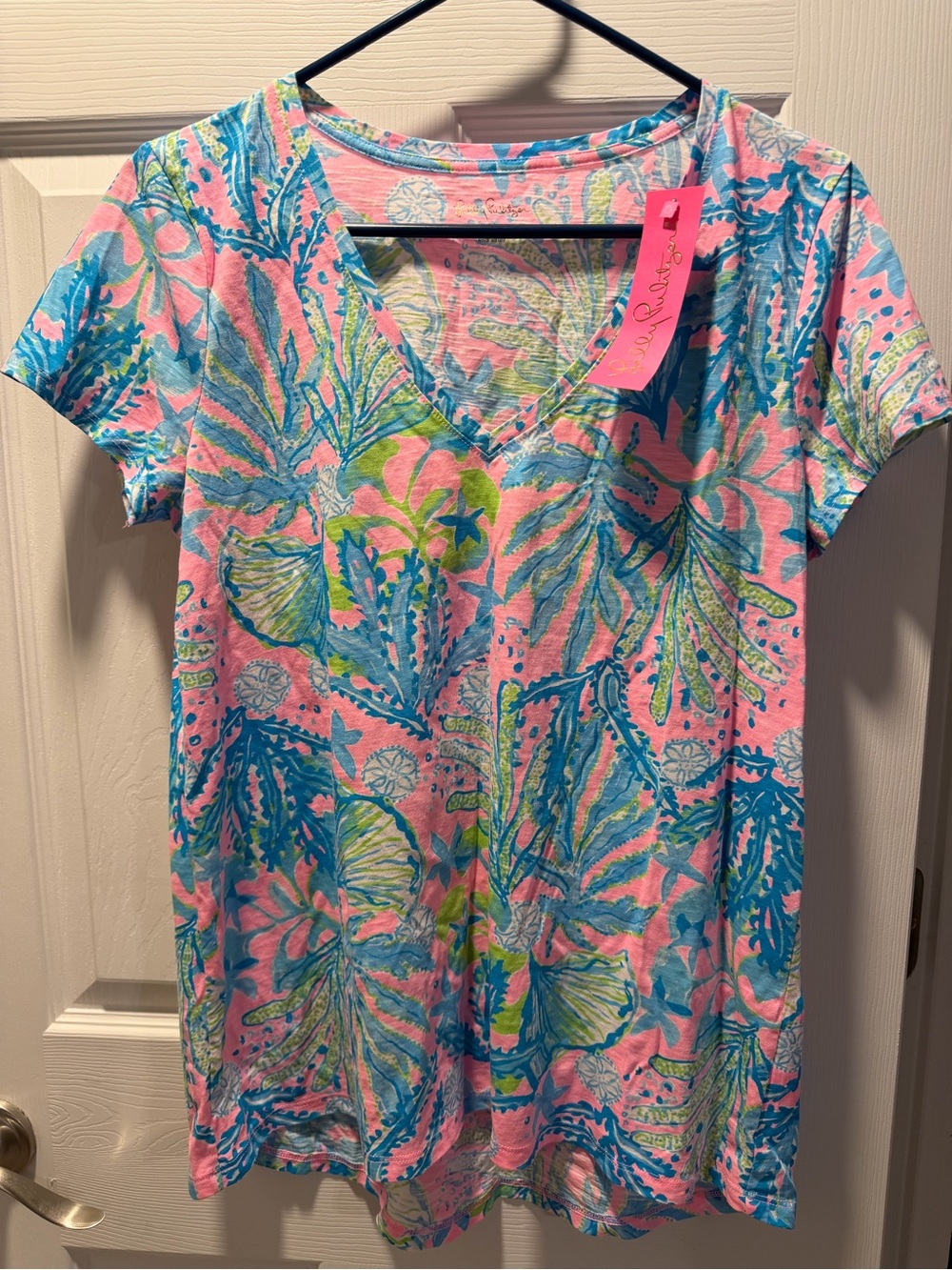 Lilly Pulitzer Etta Multi V-Neck T-shirt